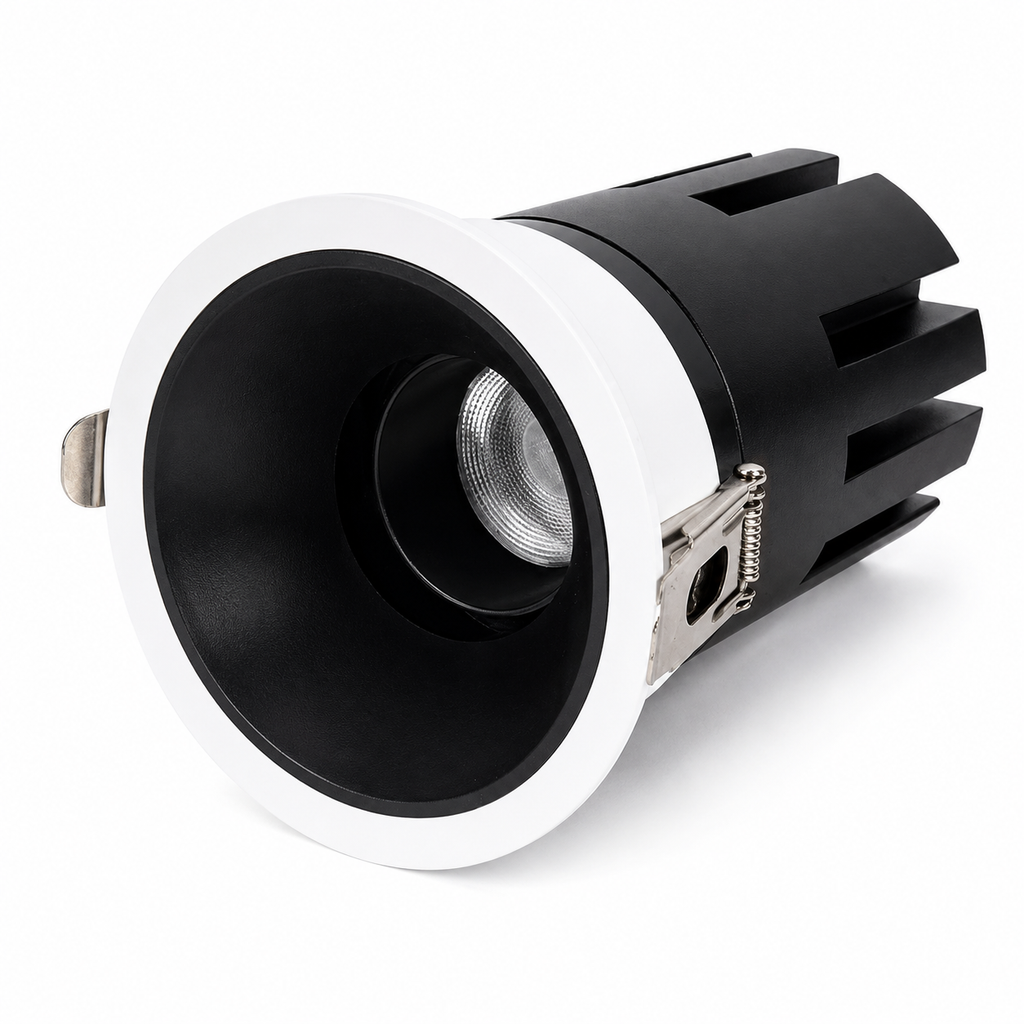 10 W LED-Einbauleuchte, IP65, 90lm/W, 75mm Ausschnitt, CCT (einstellbare Lichtfarbe)