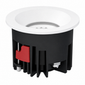 Luminária de encastrar LED de 20W, IP65, 90lm/W, recorte de 95mm, CCT (cor de luz ajustável)