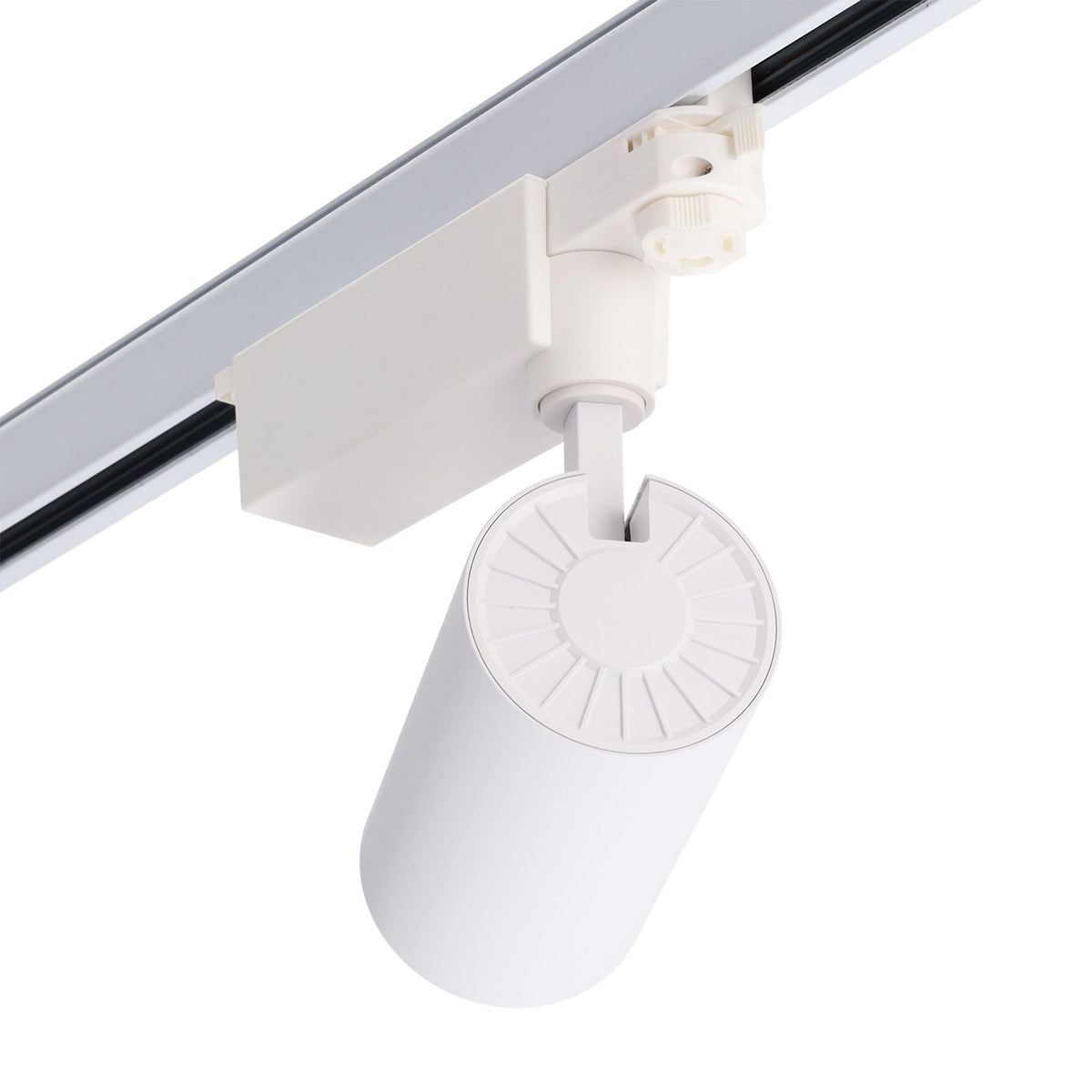 Foco LED de carril 30W 90Lm/W Alto CRI (>95) 4000ºK Driver Lifud trifásico 50.000H