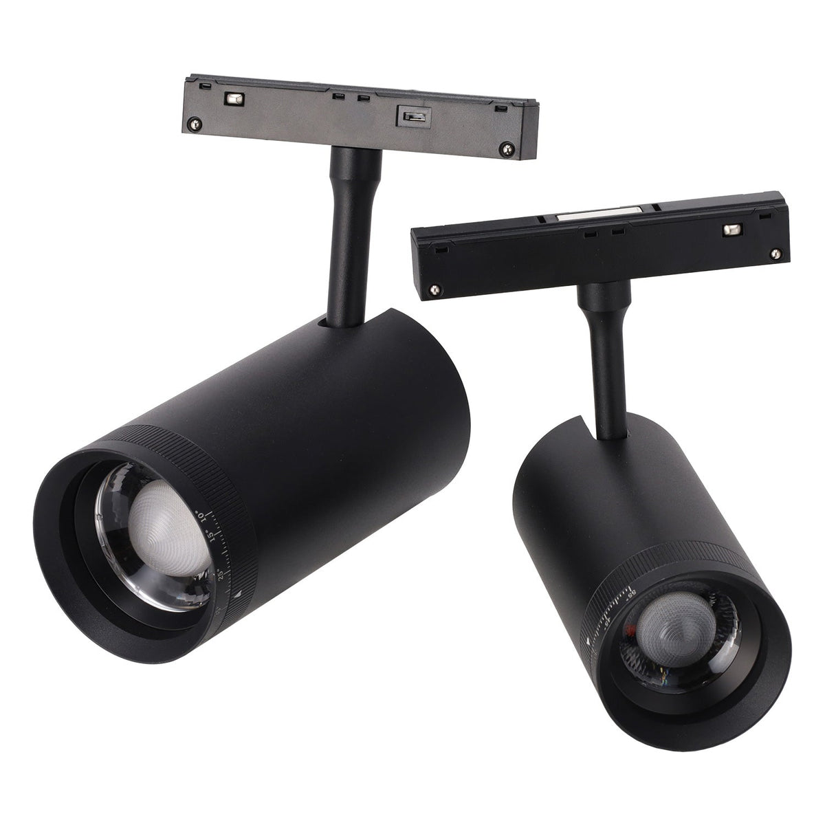 Magnetische LED-Schienenleuchte 20W 65x135mm 90Lm/W Bridgelux LED CCT (einstellbare Lichtfarbe)