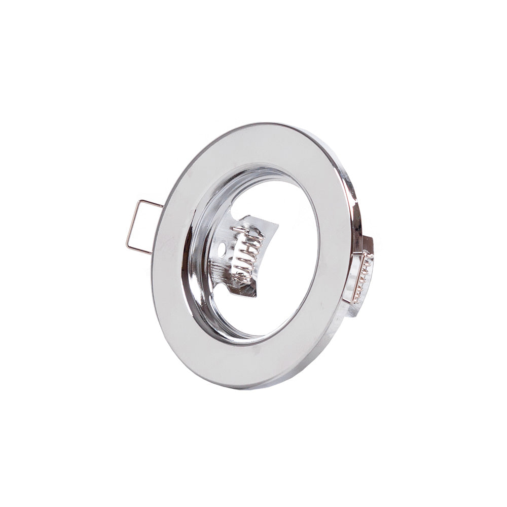 Aro Downlight Circular "Sara" Acero 81Mm - Cromado