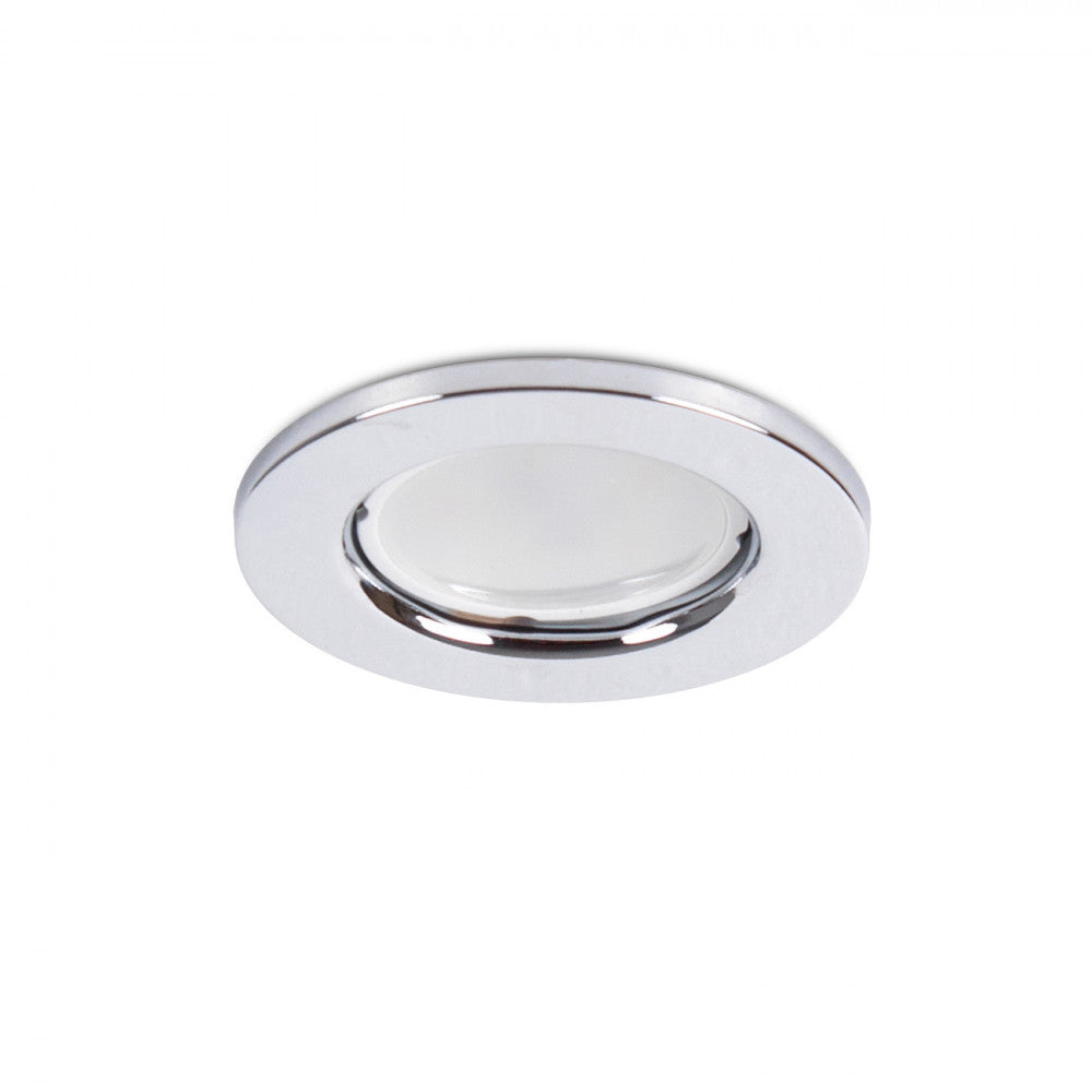 Aro Downlight Circular "Sara" Acero 81Mm - Cromado