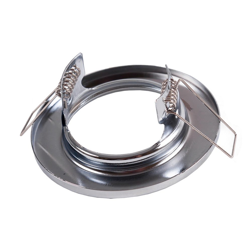 Aro Downlight Circular "Sara" Acero 81Mm - Cromado