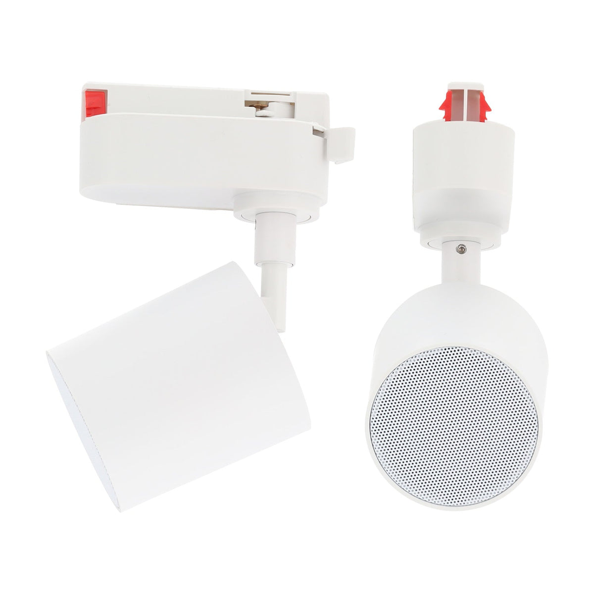 Altifalante Bluetooth monofásico de 20 W para calha de iluminação, branco