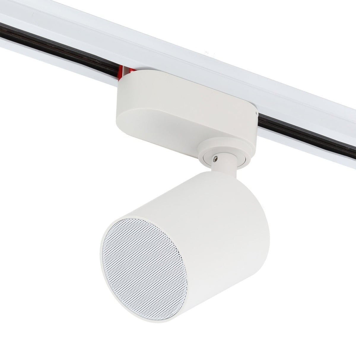 Altifalante Bluetooth monofásico de 20 W para calha de iluminação, branco