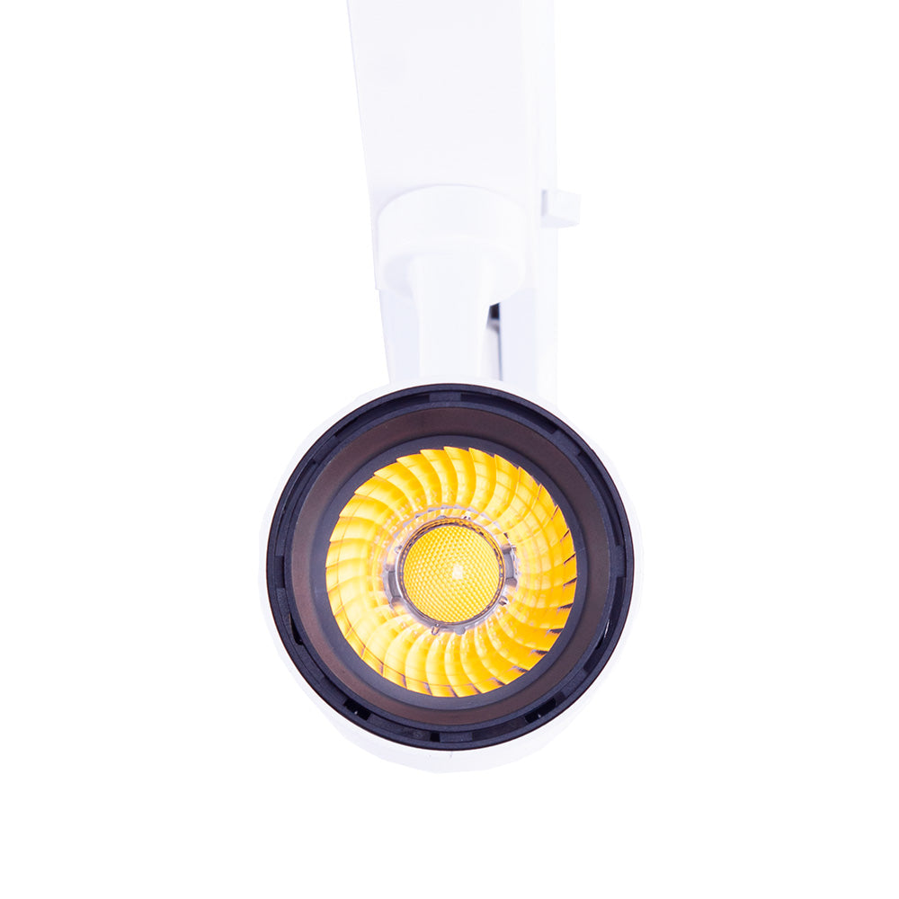 LED-Schienenstrahler 30W 3000Lm CRI85 4200ºK Lumiastra Einphasig 40.000H [LUM-ATB095030-WW]
