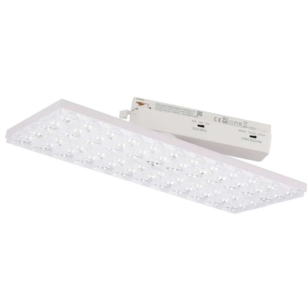 30W LED-Stromschienenstrahler CCT "Market" weiß