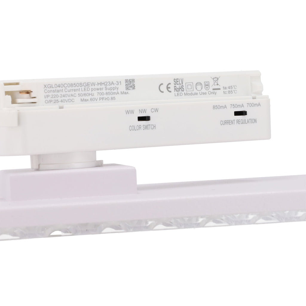 30W LED-Stromschienenstrahler CCT "Market" weiß