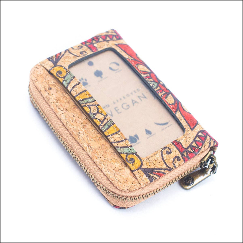 Natural Cork Material Gift Box Wallet for Women, 2-Piece Med HY-037