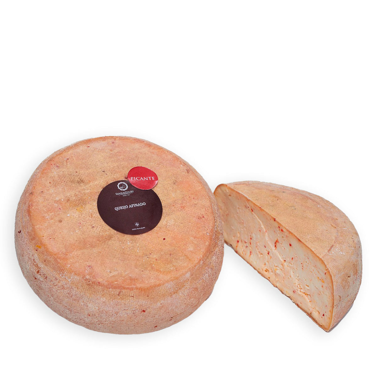 Queijo Afinado Picante 800g - Senras Dairy