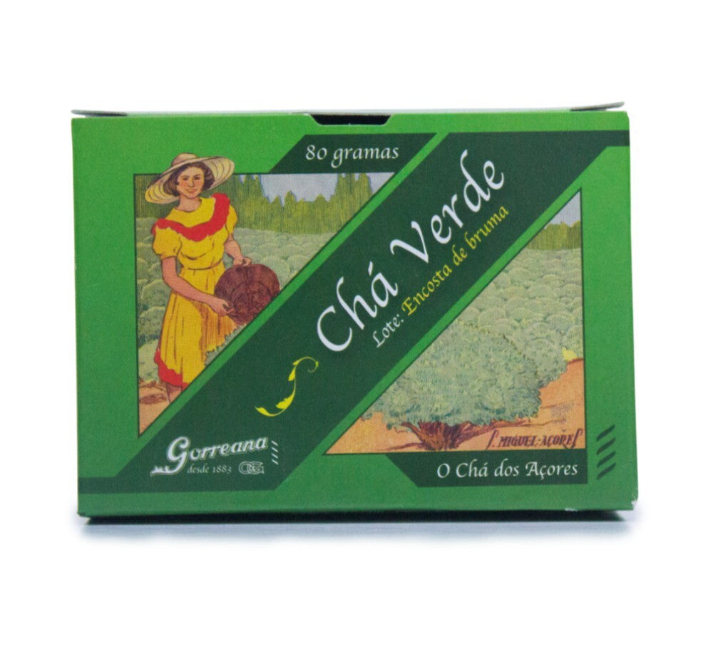 80g Té Verde Gorreana Premium Encosta de Bruma en Hojas de Azores Delicado