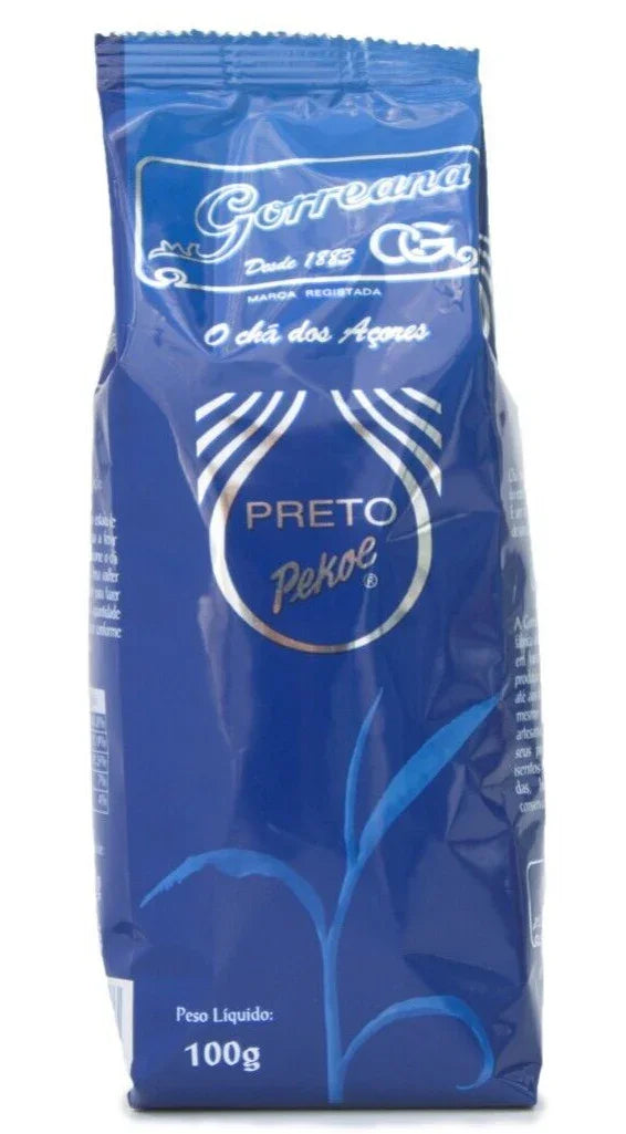100g Té Negro Orgánico Premium, Azores Gorreana Pekoe de Hoja Suelta - Rico y Aromático