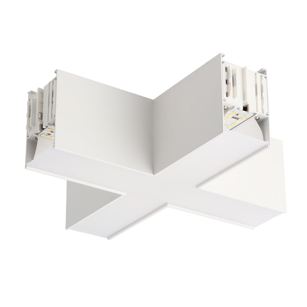 Conector "+" para luminária linear de 15W, 100LM/W, CCT e sem cintilação