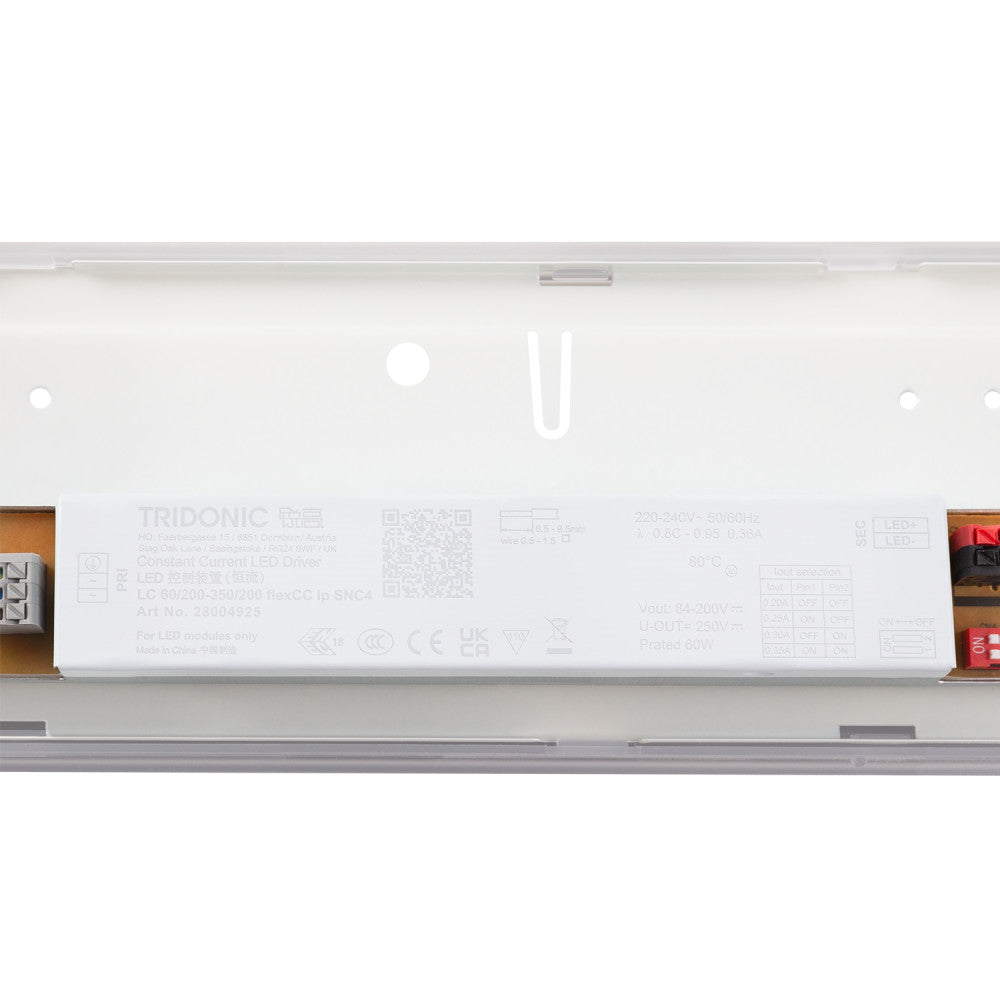Wasserdichte 60W LED-Leuchte mit 7200Lm IP65 CCT (Dimmbare Lichtfarbe) 3000-6500ºK 110º Tridonic Flimmerfrei