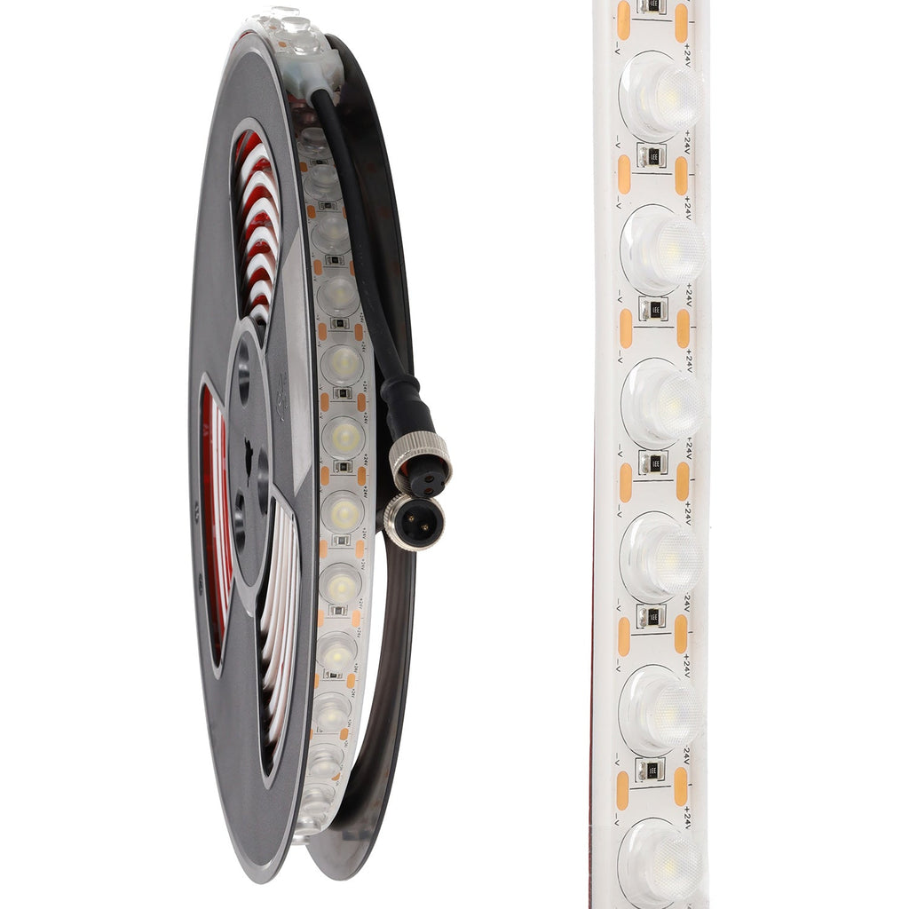 Flexibler LED-Wallwasher 18W 24VDC 42LEDs/M SMD2835 1260Lm/M IP65 6000ºK 5 Meter