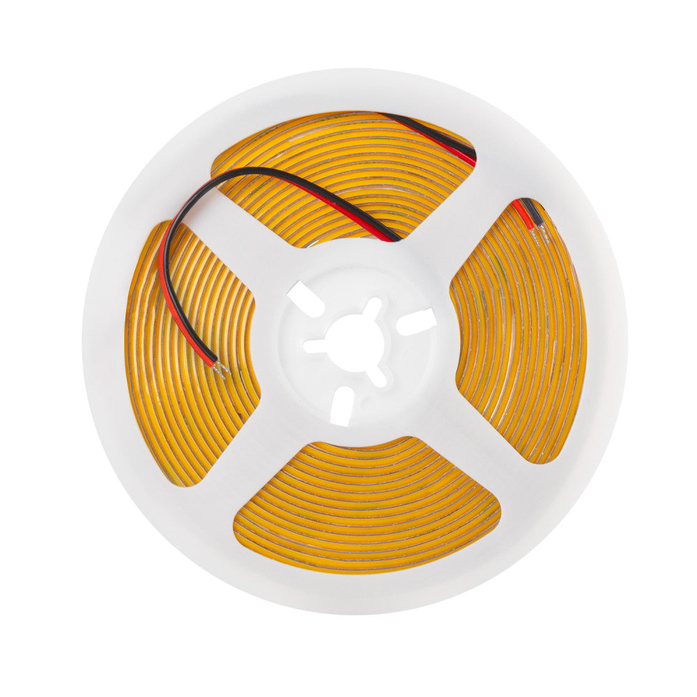 Fita LED COB 5M 5W/M 450Lm/M 4000ºK IP20 24VDC [SKY-FSLCOB-480L-4mm-W]