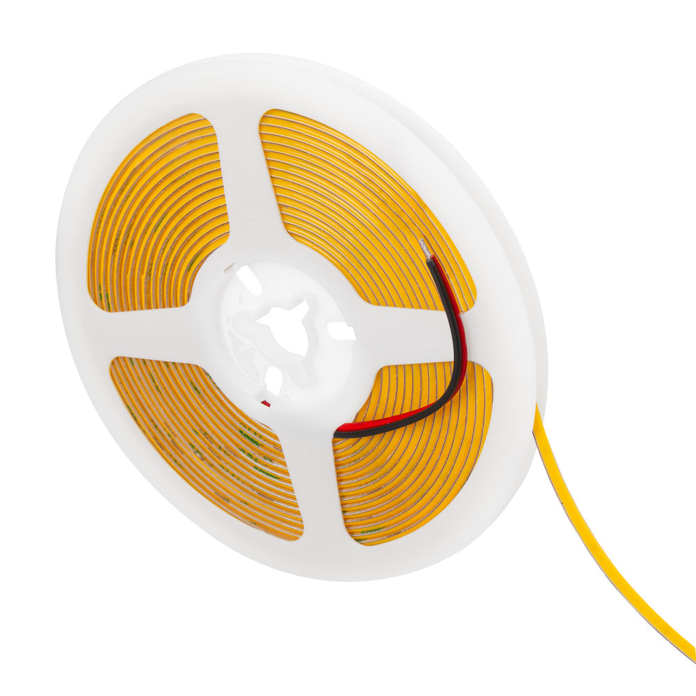 Fita LED COB 5M 5W/M 450Lm/M 4000ºK IP20 24VDC [SKY-FSLCOB-480L-4mm-W]
