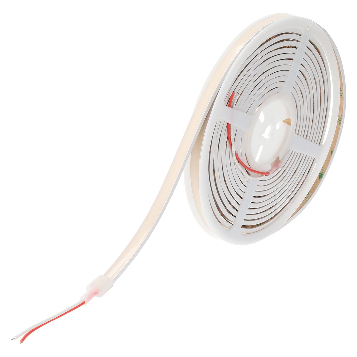 Flexibles, zuschneidbares LED-Band, 12W/m, 24VDC, COB, 528 LED/m, 1400Lm/m, IP65, 6000K, 5 Meter