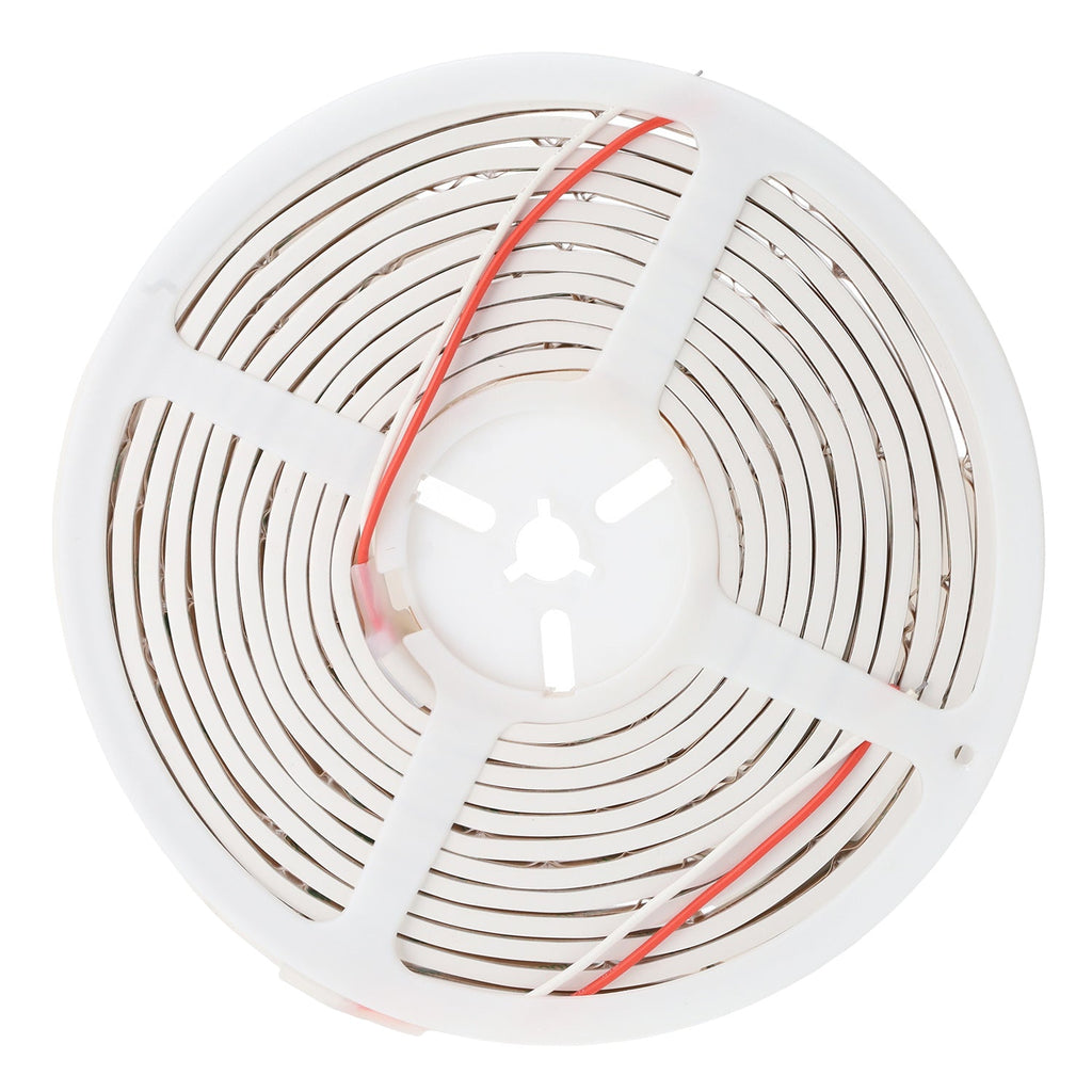 Tira LED flexible, cortable, 12W/m, 24VDC, COB, 528 LED/m, 1400Lm/m, IP65, 6000K, 5 metros