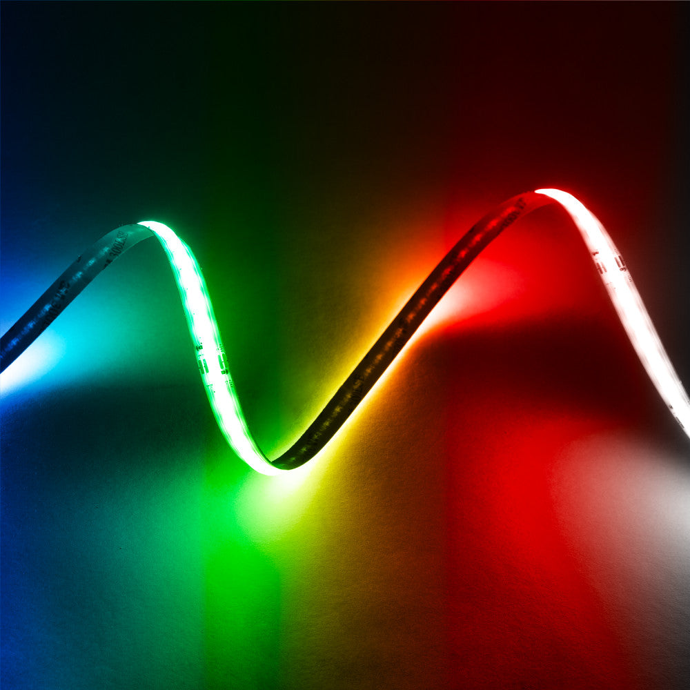 LED COB Streifen 5M 16W/M 672Lm/M RGB IP20 24VDC [SKY-FSLCOB-672L-10mm-RGB]