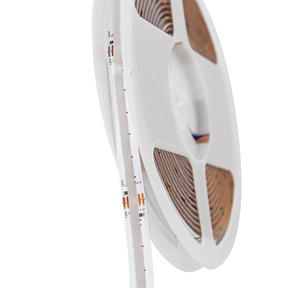 LED COB Streifen 5M 16W/M 672Lm/M RGB IP20 24VDC [SKY-FSLCOB-672L-10mm-RGB]