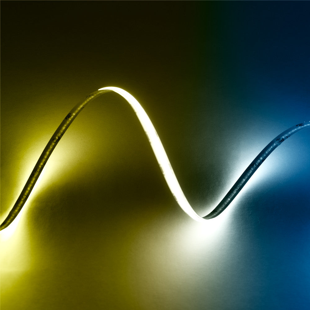 Fita de LED COB 5M 16W/M 1520Lm/M CCT (Cúpula de Luz Regulável) IP20 24VDC [SKY-FSLCOB-SS560L-8mm-CCT]