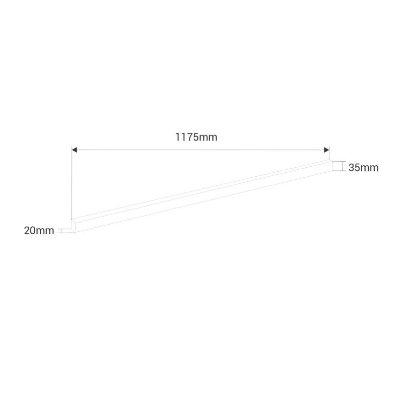 Lâmpada LED Hexagonal - 6000K - 14 Hexágonos + Retângulo 5m
