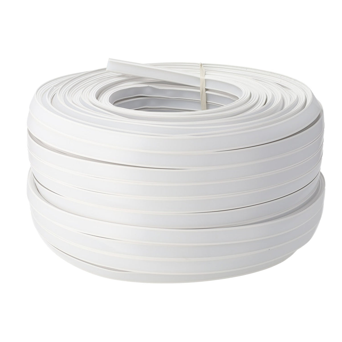 Perfíl de Silicona IP65 para Tiras LED 10x10mm para Tiras de 6mm Rollo 100 Metros