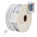 Flexibles LED-Band 12W/m 230V AC 80 LEDs/m SMD3535 22lm/LED IP65 50 Meter RGB