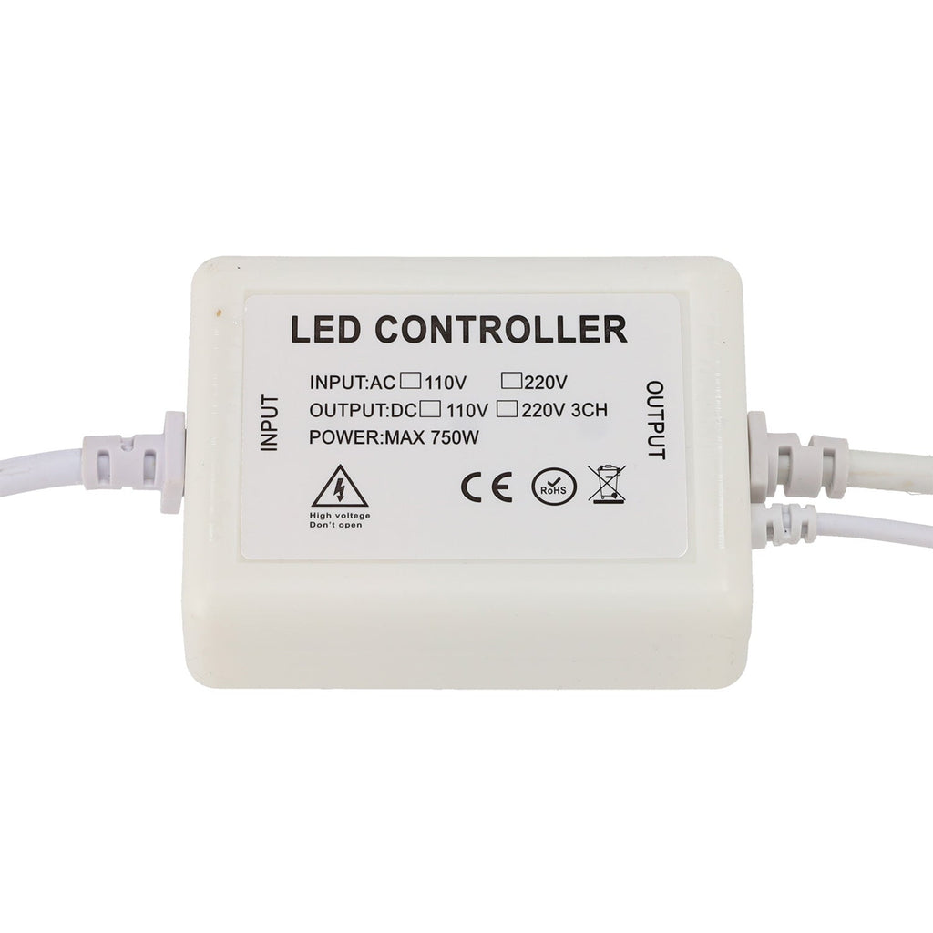 Flexibles LED-Band 12W/m 230V AC 80 LEDs/m SMD3535 22lm/LED IP65 50 Meter RGB