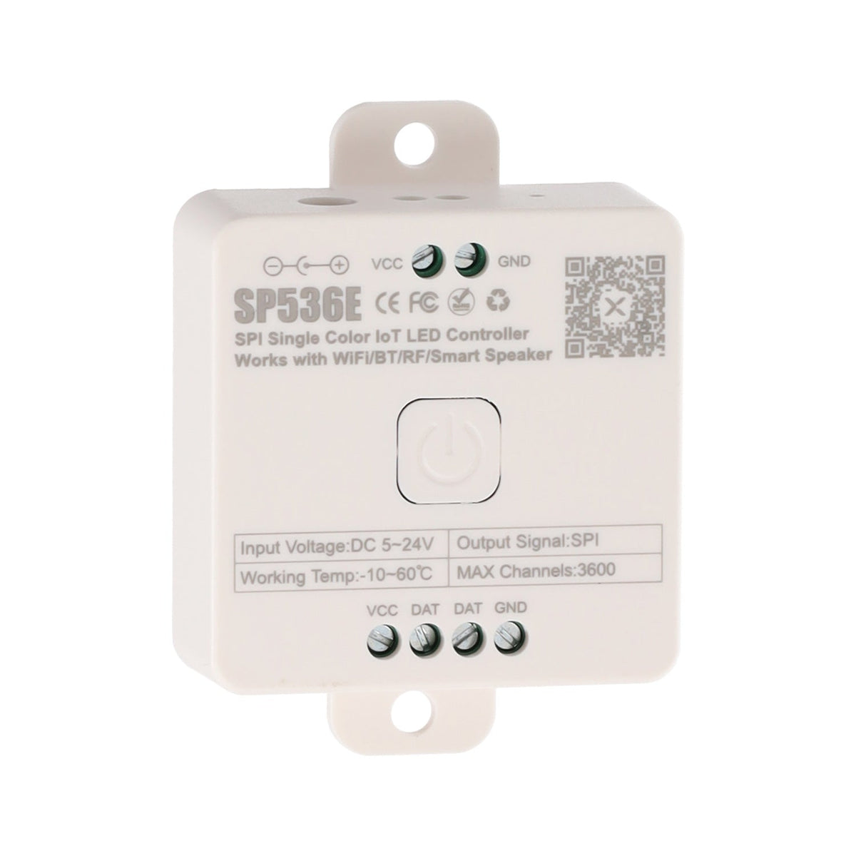 Controlador para aplicativo digital de fita LED COB + controle remoto