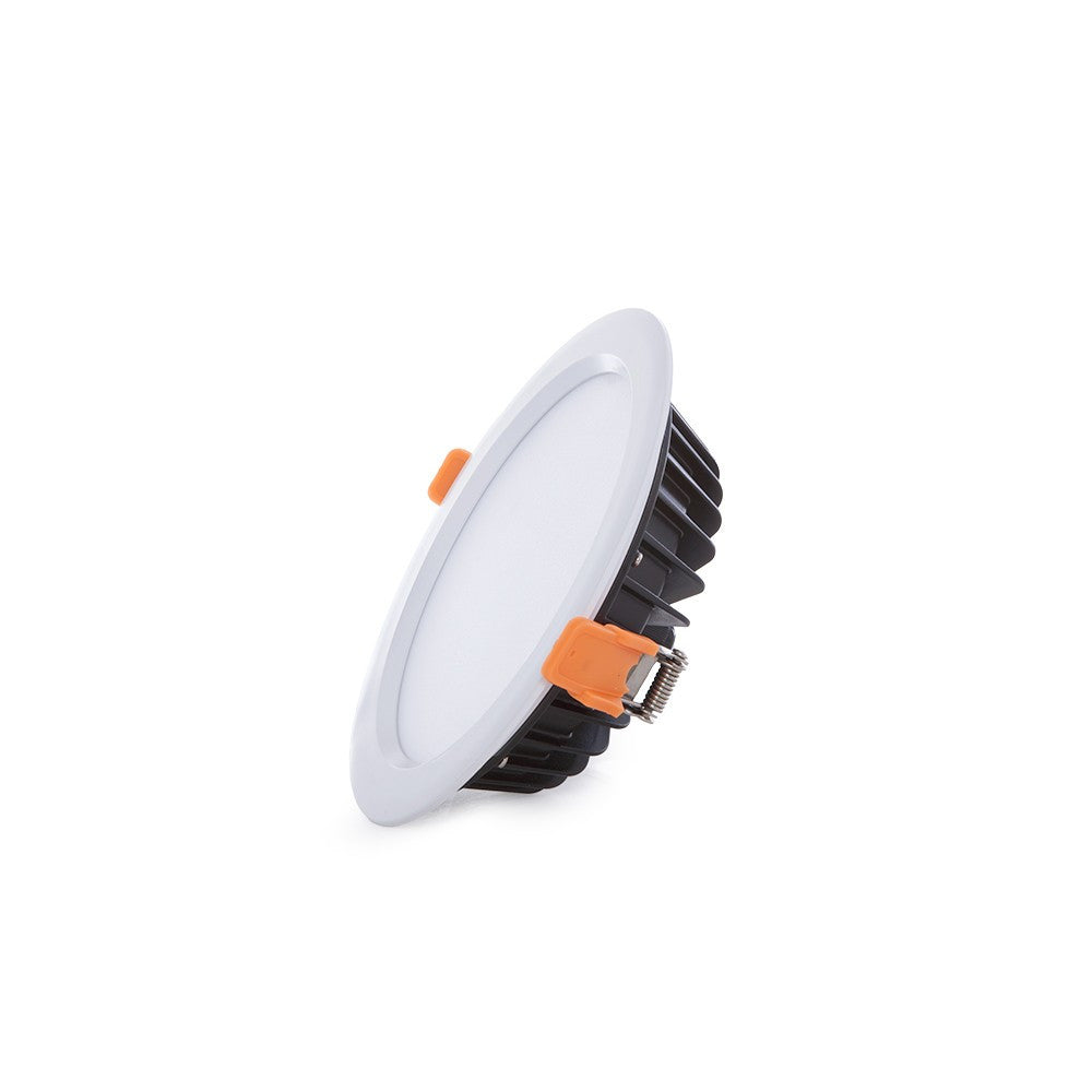 4er-Pack LED-Downlights 24W 2.160Lm 6000ºK IP65 Bad/Küche 50.000H [SL-DLFS06-24W-CW-PK4]