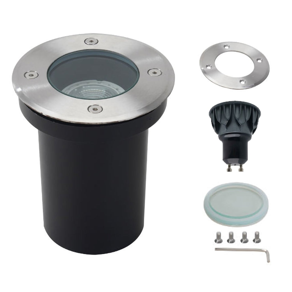 Einbaustrahler GU10 5W 3000K (inklusive) 60º IP65 für den Garten