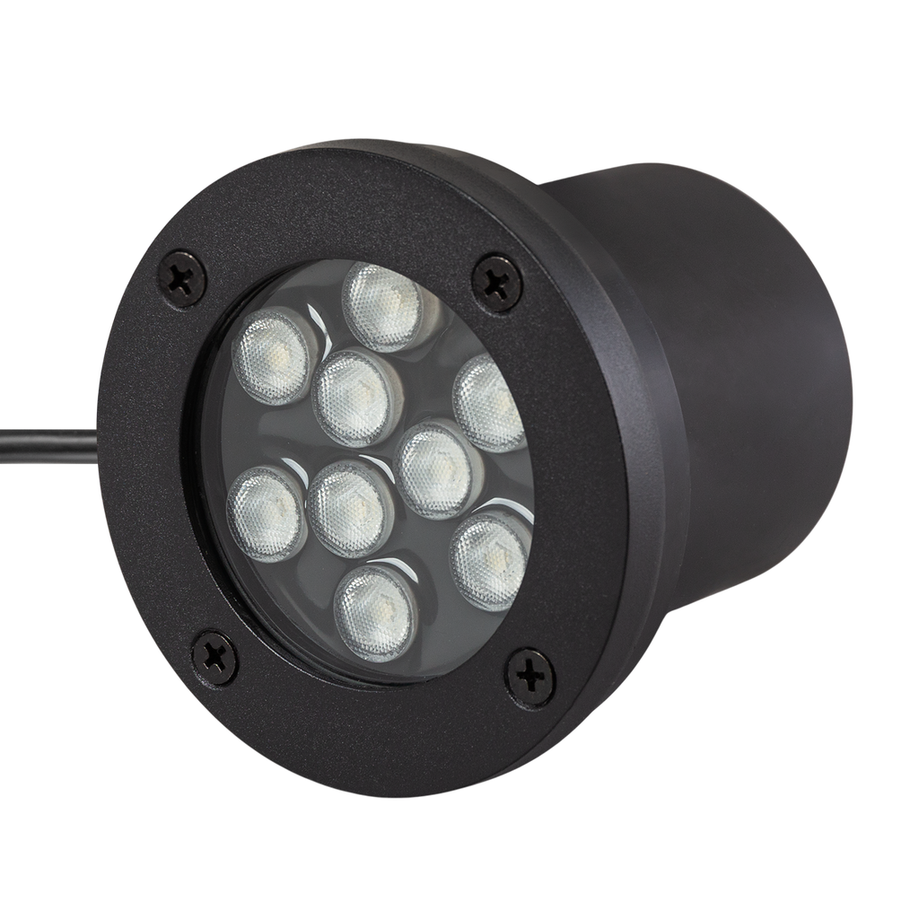 LED Einbaustrahler 9W 810Lm Ø90mm 85-265VAC IP67 60º 6000K [SL-JGD02-9W-CW]