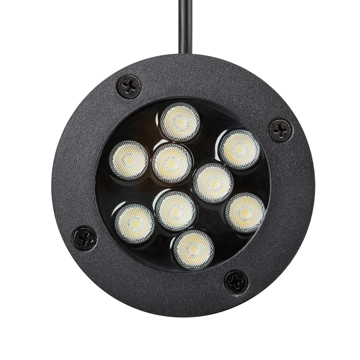 LED Einbaustrahler 9W 810Lm Ø90mm 85-265VAC IP67 60º 6000K [SL-JGD02-9W-CW]