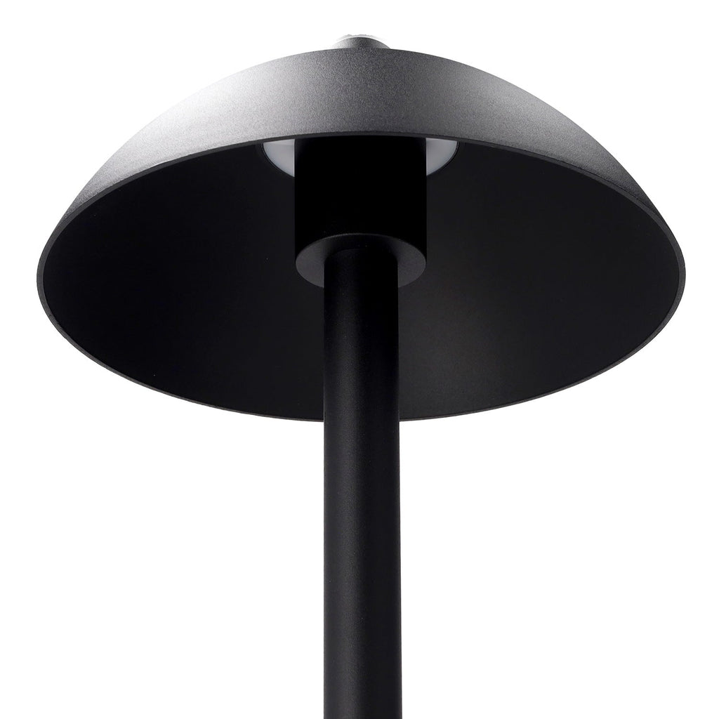 Foco LED exterior "Sarh" 70cm 7W 220VAC 3000ºK Negro