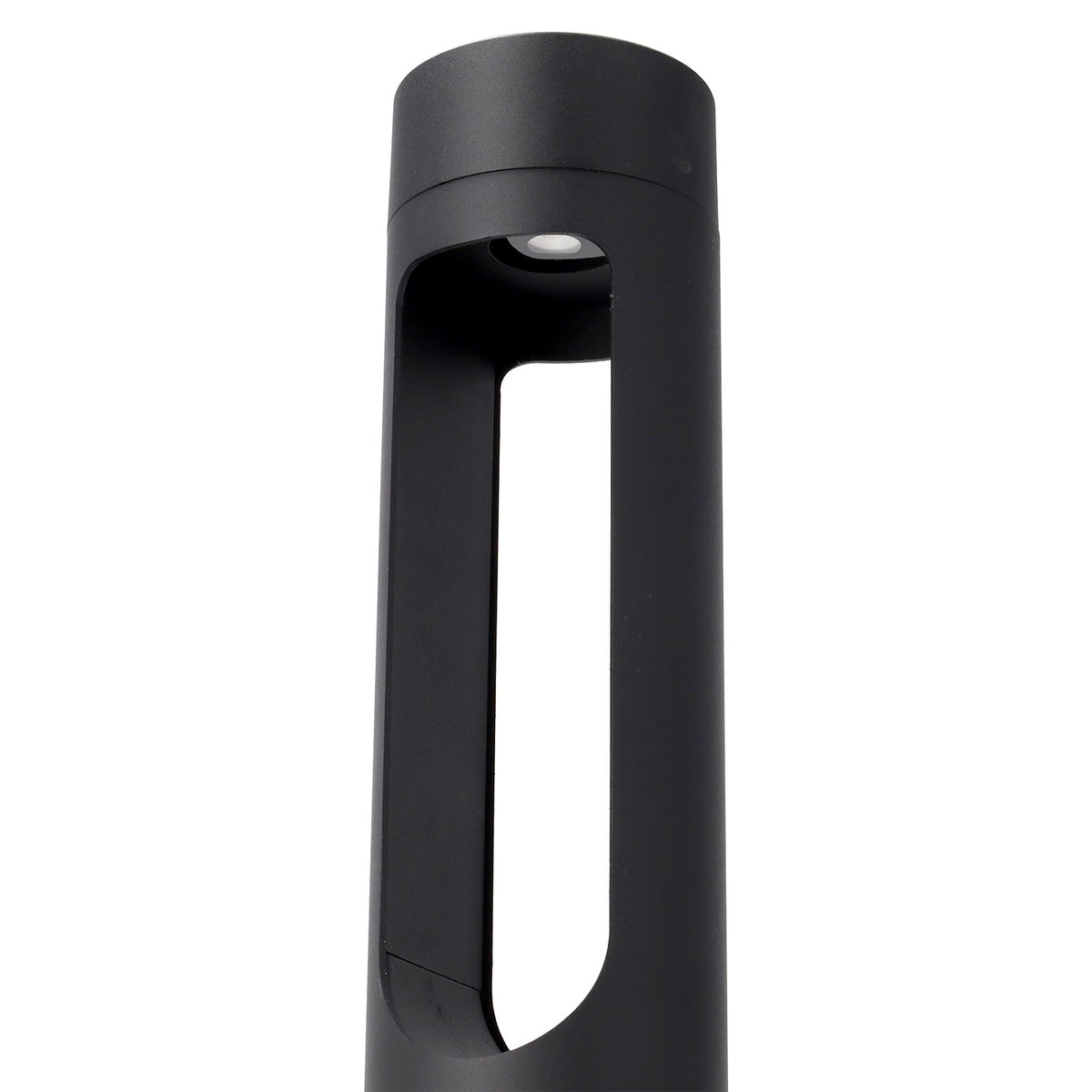 Sinalizador LED exterior "Corona" 40cm 10W 220VAC 3000ºK Preto