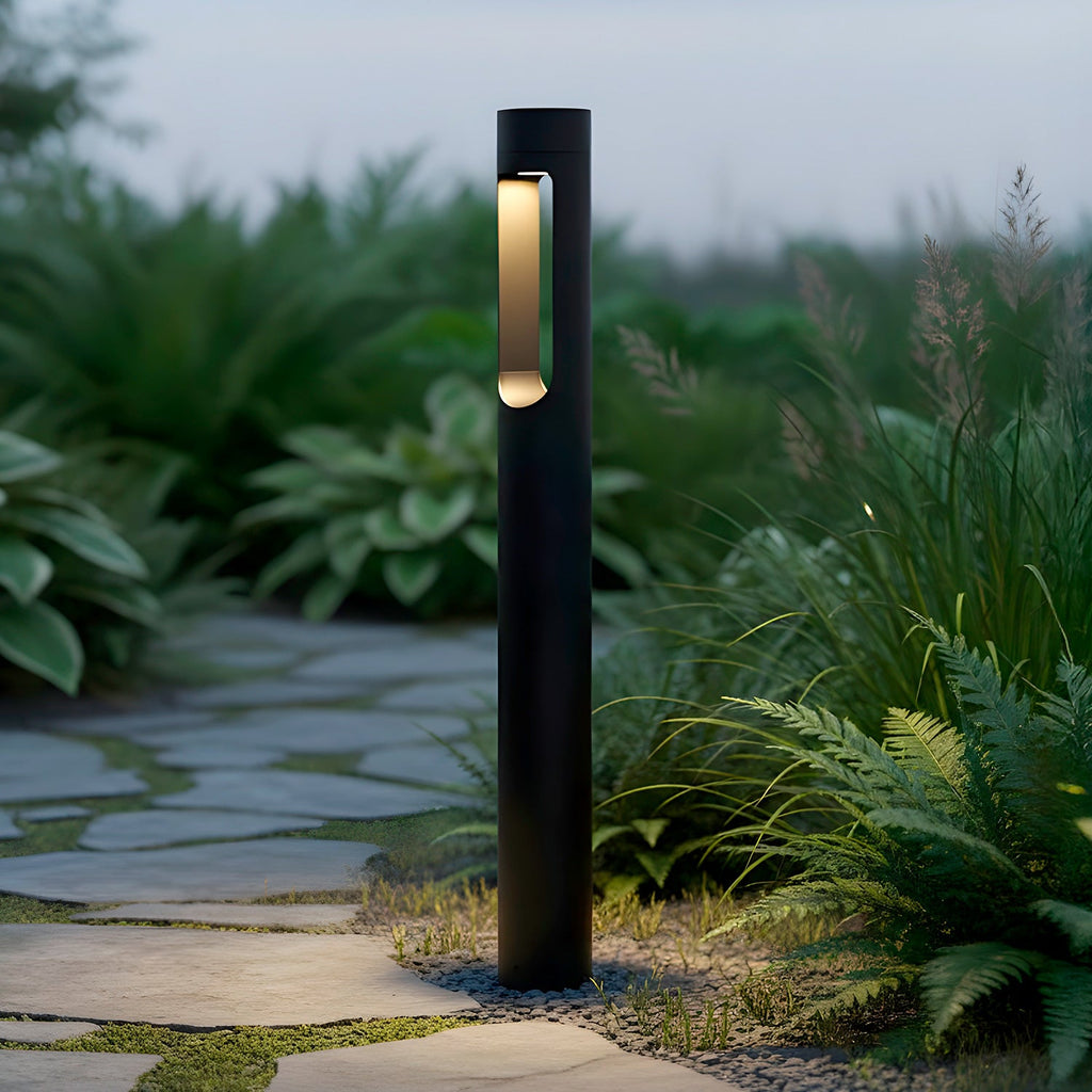 LED-Außenleuchte „Fredericksburg“ 90cm 10W 220VAC 3000K Schwarz