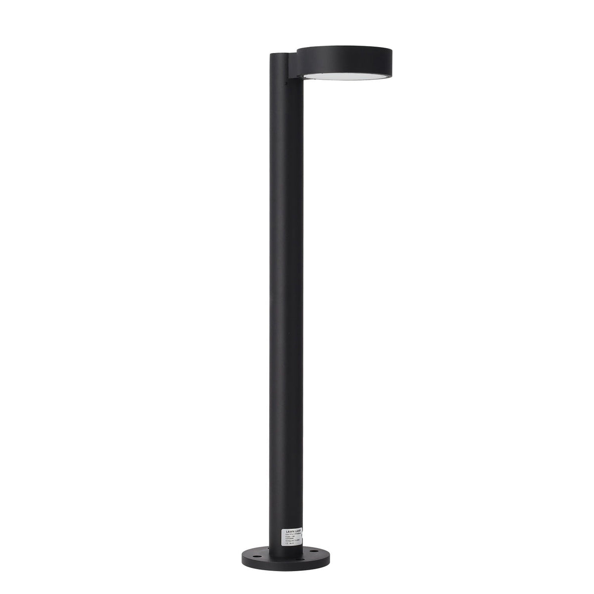 Baliza LED exterior "Fenglu" 60cm 10W 220VAC 3000ºK Negro