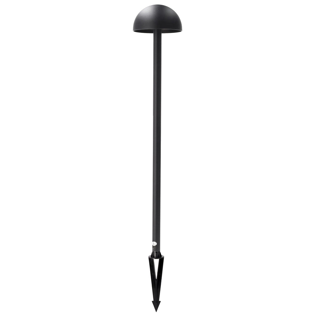 Baliza LED exterior "Ocala" 60cm 12W 220VAC 3000ºK Negro