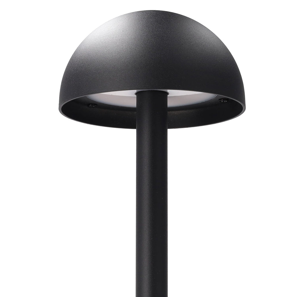 Baliza LED exterior "Ocala" 60cm 12W 220VAC 3000ºK Negro