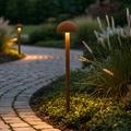 LED-Außenleuchte "Ocala" 60cm 12W 220VAC 3000K Oxidbraun