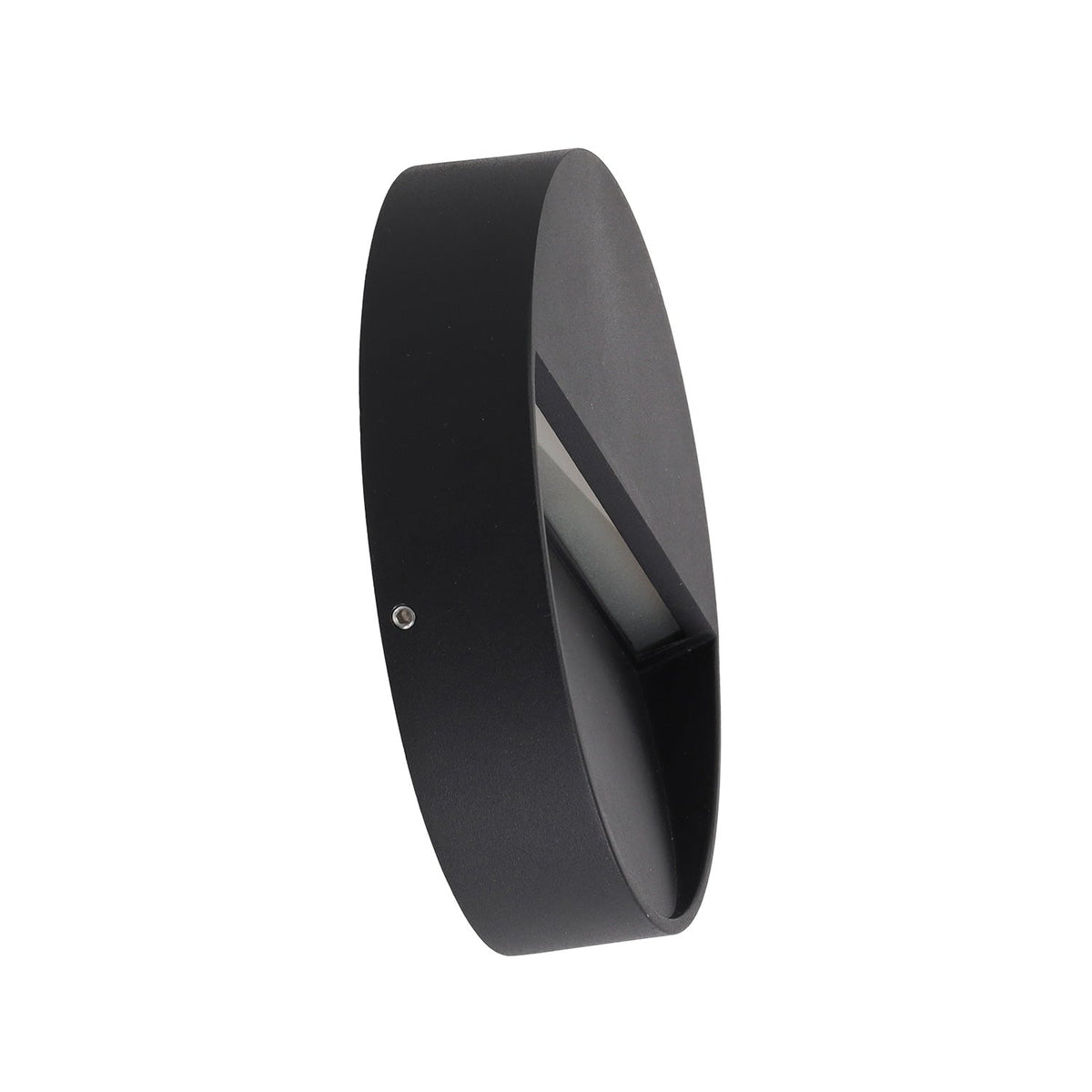 Luminaria de pared exterior circular LED de 7 W, IP54, 2700 K