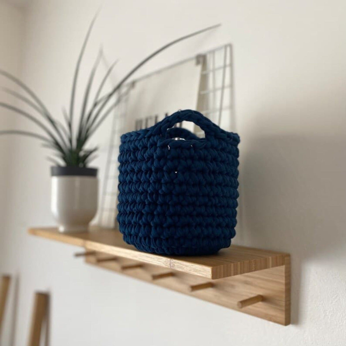 Kleine Dekokörbe - Marineblau