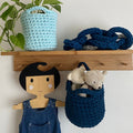 Kleine Dekokörbe - Marineblau