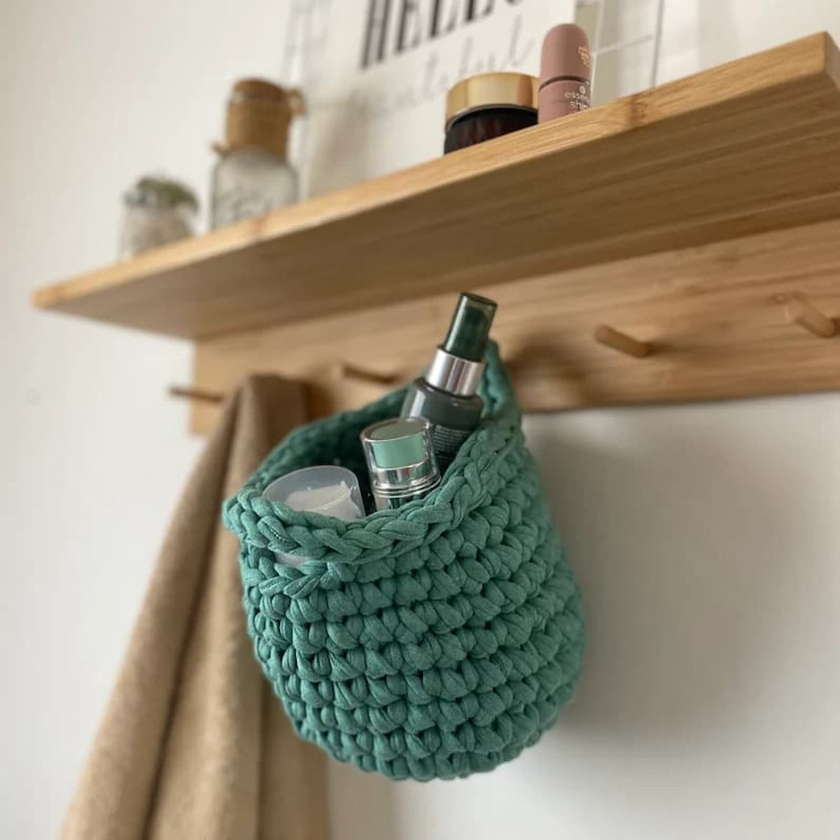 Small Decorative Baskets - Sage Green