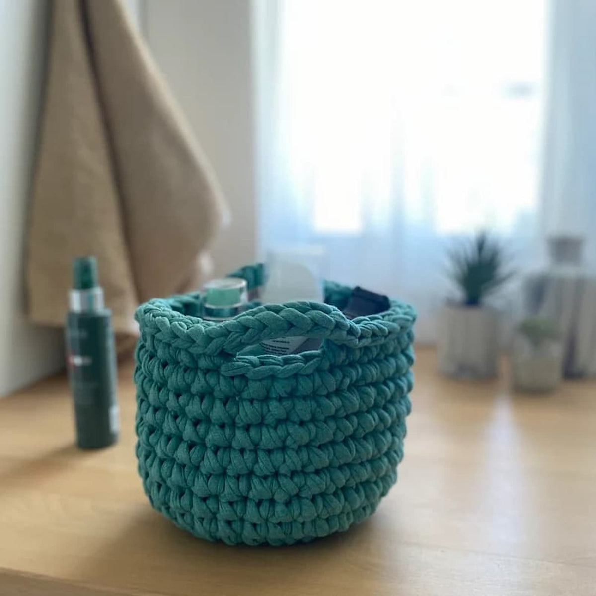 Small Decorative Baskets - Sage Green