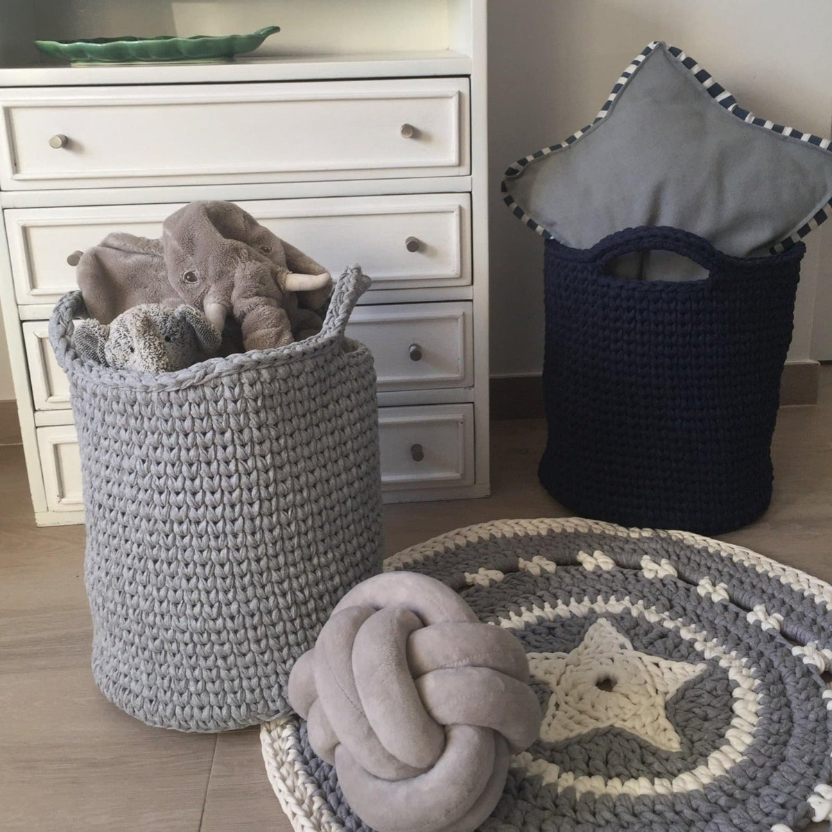 Storage Baskets for Toys, Blankets, Pillows and More