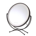 LED-Kosmetikspiegel beleuchtet 4200K 48X43Cm Schwarz 40.000H [Sun-Krs-430A-B]