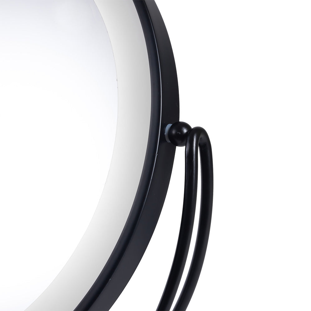 LED-Kosmetikspiegel beleuchtet 4200K 48X43Cm Schwarz 40.000H [Sun-Krs-430A-B]